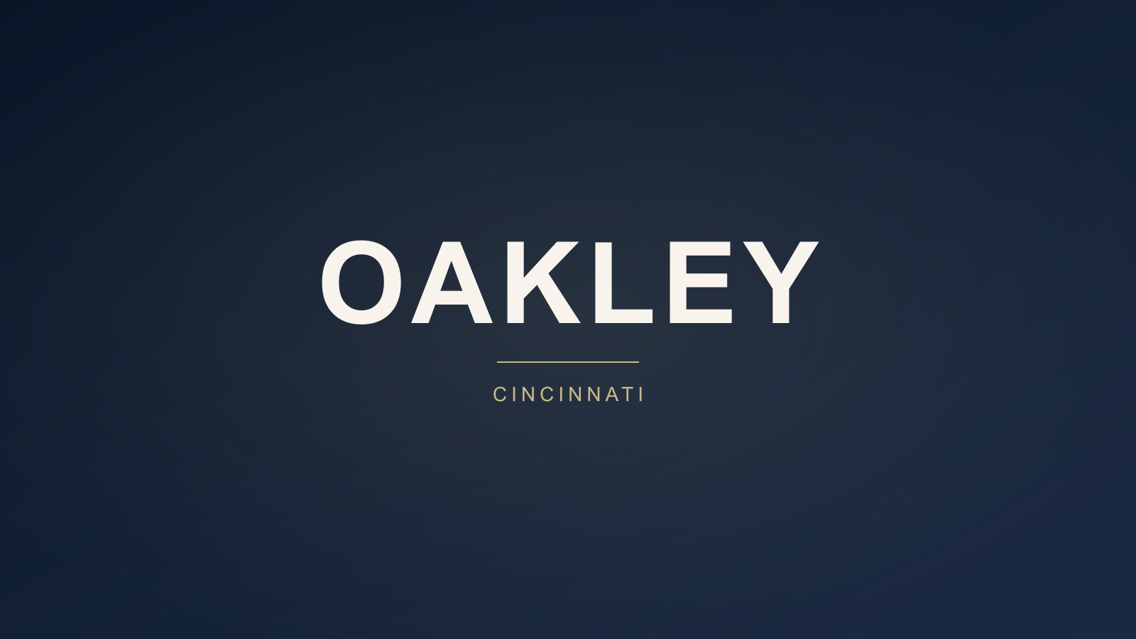 Illustrative residential photo for Oakley